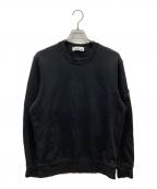 STONE ISLANDストーンアイランド）の古着「ORGANIC COTTON FLEECE」｜ブラック