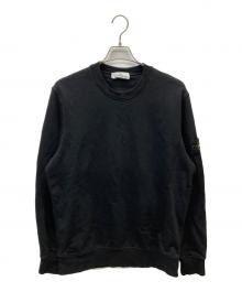 STONE ISLAND（ストーンアイランド）の古着「ORGANIC COTTON FLEECE」｜ブラック
