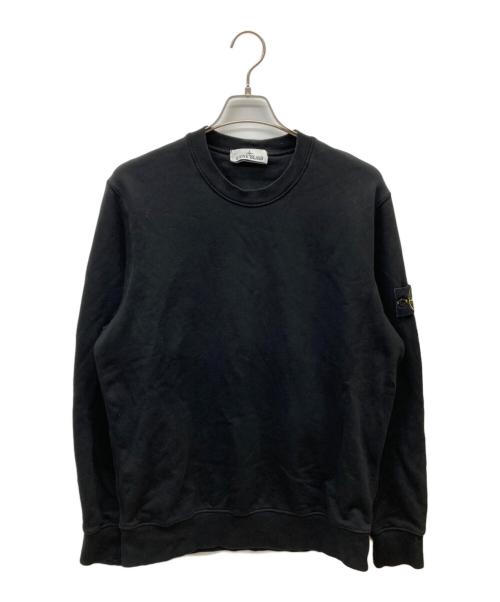 STONE ISLAND（ストーンアイランド）STONE ISLAND (ストーンアイランド) ORGANIC COTTON FLEECE ブラック サイズ:SIZE XLの古着・服飾アイテム
