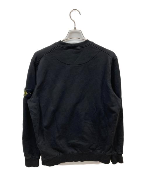 STONE ISLAND（ストーンアイランド）STONE ISLAND (ストーンアイランド) ORGANIC COTTON FLEECE ブラック サイズ:SIZE XLの古着・服飾アイテム