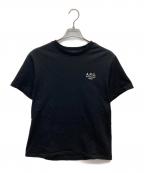 A.P.C.アーペーセー）の古着「ロゴカットソー」｜ブラック