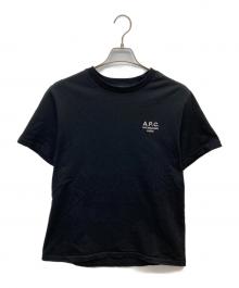 A.P.C.（アーペーセー）の古着「ロゴカットソー」｜ブラック