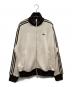 adidas（アディダス）の古着「FIRE BIRD KNIT TRACK TOP/FBニットトラックトップ」｜ブラウン×ベージュ