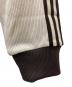 中古・古着 adidas (アディダス) FIRE BIRD KNIT TRACK TOP/FBニットトラックトップ ブラウン×ベージュ サイズ:XL：12000円
