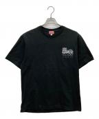 KENZOケンゾー）の古着「25SSHappy Tiger' エンブロイダリーコットンTシャツ」｜ブラック