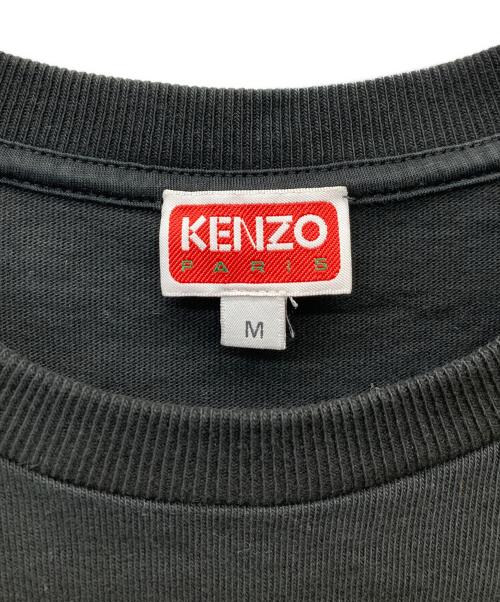 KENZO（ケンゾー）KENZO (ケンゾー) 25SSHappy Tiger' エンブロイダリーコットンTシャツ ブラック サイズ:SIZE Mの古着・服飾アイテム