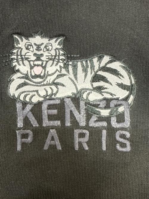KENZO（ケンゾー）KENZO (ケンゾー) 25SSHappy Tiger' エンブロイダリーコットンTシャツ ブラック サイズ:SIZE Mの古着・服飾アイテム
