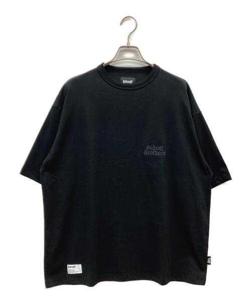 Schott（ショット）Schott (ショット) B.S. T-SHIRT/ブラックシープ オーバーサイズ Tシャツ ブラック サイズ:Lの古着・服飾アイテム