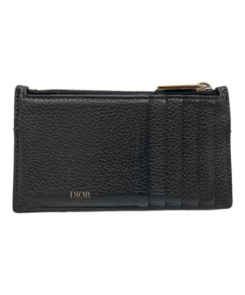 Dior（ディオール）Dior (ディオール) レザーフラグメントケース ブラックの古着・服飾アイテム