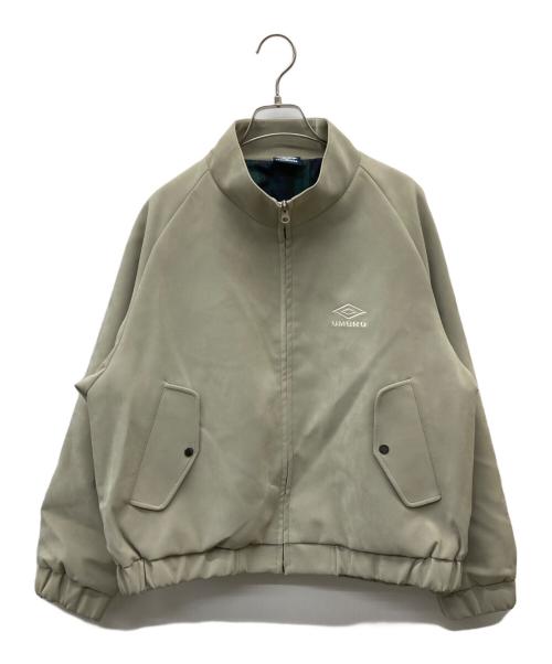 UMBRO（アンブロ）UMBRO (アンブロ) FREAK'S STORE (フリークスストア) SP Brushed Stand Collar Blouson グレー サイズ:Mの古着・服飾アイテム