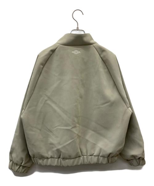 UMBRO（アンブロ）UMBRO (アンブロ) FREAK'S STORE (フリークスストア) SP Brushed Stand Collar Blouson グレー サイズ:Mの古着・服飾アイテム