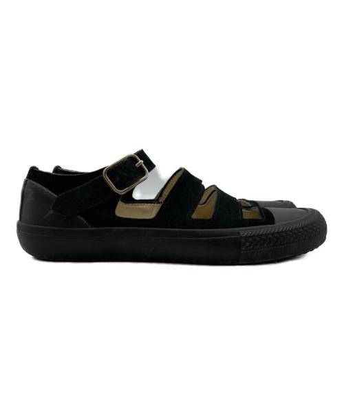 COMME des GARCONS（コムデギャルソン）COMME des GARCONS (コムデギャルソン) ベルトスウェードメリージェーンサンダル ブラック サイズ:24.5の古着・服飾アイテム