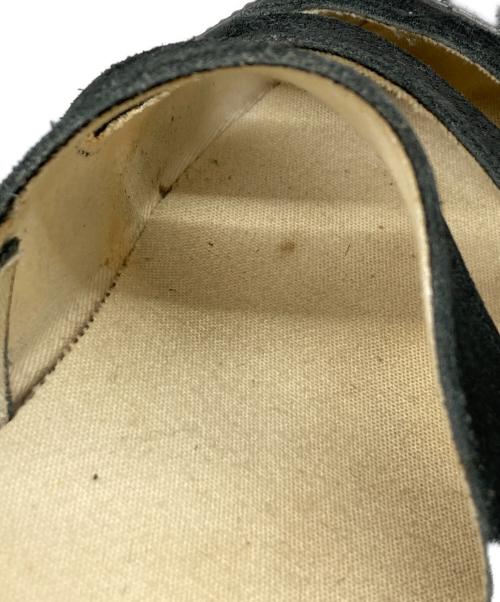 COMME des GARCONS（コムデギャルソン）COMME des GARCONS (コムデギャルソン) ベルトスウェードメリージェーンサンダル ブラック サイズ:24.5の古着・服飾アイテム