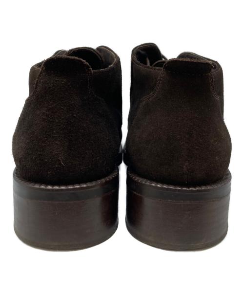 BUTTERI（ブッテロ）BUTTERI (ブッテロ) スエードスクエアブーツ ブラウン サイズ:SIZE 43の古着・服飾アイテム