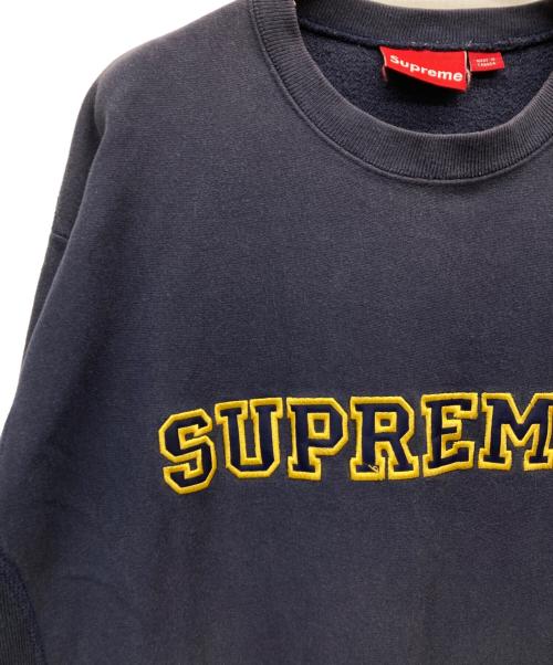 SUPREME（シュプリーム）SUPREME (シュプリーム) 刺繍ロゴスウェット ネイビー サイズ:XLの古着・服飾アイテム