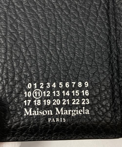 Maison Margiela（メゾンマルジェラ）Maison Margiela (メゾンマルジェラ) 25SS 4ステッチ 三つ折り ウォレット ブラック サイズ:-の古着・服飾アイテム