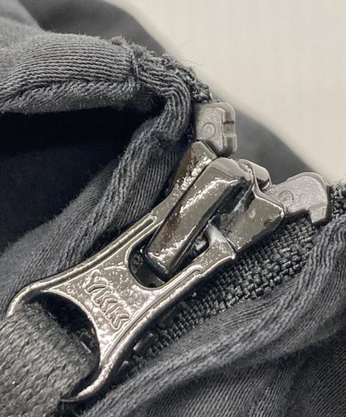 STONE ISLAND（ストーンアイランド）STONE ISLAND (ストーンアイランド) 24AW コットンストレッチ ジップシャツ ブラック サイズ:XLの古着・服飾アイテム