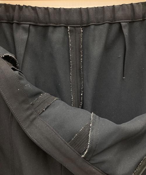 LE PHIL（ル フィル）LE PHIL (ル フィル) 2WAYツイルフロントスリットパンツ ブラック サイズ:SIZE Oの古着・服飾アイテム