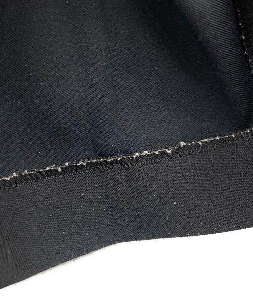 LE PHIL（ル フィル）LE PHIL (ル フィル) 2WAYツイルフロントスリットパンツ ブラック サイズ:SIZE Oの古着・服飾アイテム
