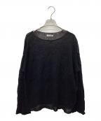 EVERYDAY I LIKE.エヴリデイ アイ ライク）の古着「LINO Sheer プルオーバー」｜ブラック