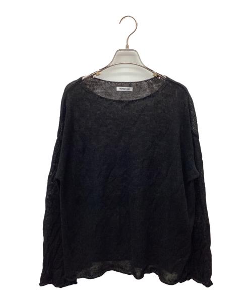 EVERYDAY I LIKE.（エヴリデイ アイ ライク）EVERYDAY I LIKE. (エヴリデイ アイ ライク) LINO Sheer プルオーバー ブラック サイズ:-の古着・服飾アイテム