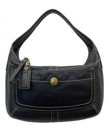 COACH（コーチ）の古着「エルゴレザーワンショルダーバッグ」｜ブラック