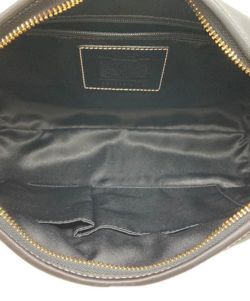 COACH（コーチ）COACH (コーチ) エルゴレザーワンショルダーバッグ ブラックの古着・服飾アイテム