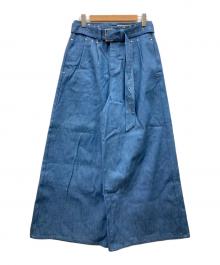 UNEVEN（アニヴェン）の古着「Rigid Denim Hakama Pants」｜インディゴ