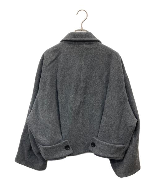 STUDIOUS（ステュディオス）STUDIOUS (ステュディオス) Stand Collar Wool Blouson グレー サイズ:FREEの古着・服飾アイテム