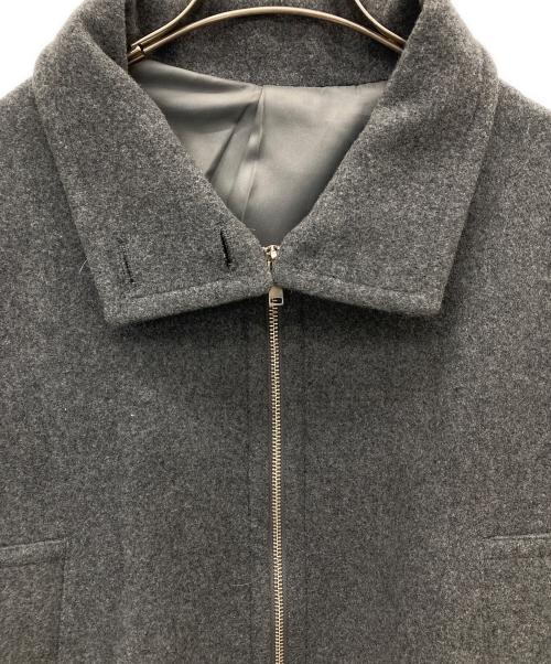 STUDIOUS（ステュディオス）STUDIOUS (ステュディオス) Stand Collar Wool Blouson グレー サイズ:FREEの古着・服飾アイテム