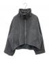 STUDIOUS（ステュディオス）の古着「Stand Collar Wool Blouson」｜グレー