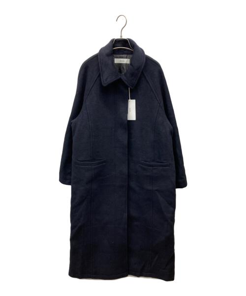 anuke（アンヌーク）ANUKE (アンヌーク) Wool Soutiencollar Coat ネイビー サイズ:36 未使用品の古着・服飾アイテム