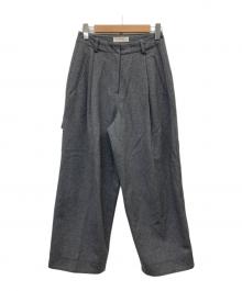 TODAYFUL（トゥデイフル）の古着「Wool Painter Pants」｜グレー