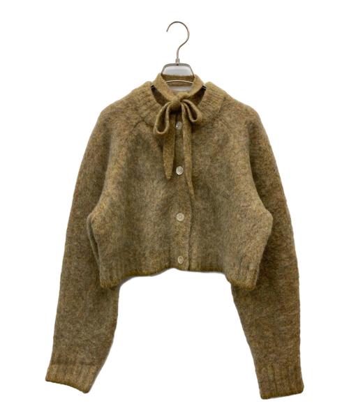 TODAYFUL（トゥデイフル）TODAYFUL (トゥデイフル) Brashed Knit Cardigan カーキ サイズ:FREEの古着・服飾アイテム