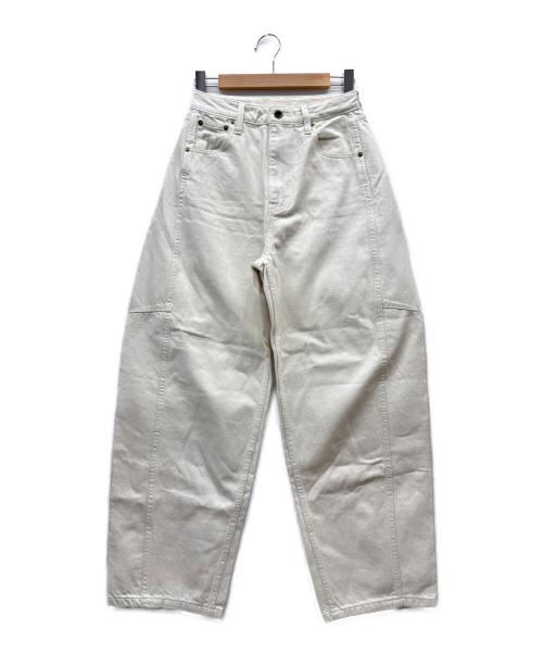 Sea Room lynn（シールームリン）Sea Room lynn (シールームリン) RoundishルーズSRN03 ホワイト サイズ:25の古着・服飾アイテム