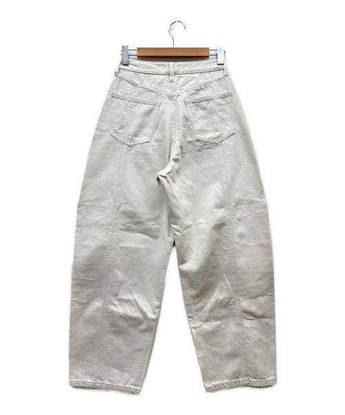 Sea Room lynn（シールームリン）Sea Room lynn (シールームリン) RoundishルーズSRN03 ホワイト サイズ:25の古着・服飾アイテム
