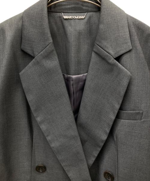 Sea Room lynn（シールームリン）Sea Room lynn (シールームリン) BOYFRIENDテーラードジャケット グレー サイズ:Mの古着・服飾アイテム