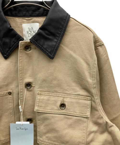 Sea Room lynn（シールームリン）Sea Room lynn (シールームリン) ECO Leather collar カバーオール ベージュ サイズ:FREE 未使用品の古着・服飾アイテム