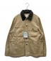 Sea Room lynn（シールームリン）の古着「ECO Leather collar カバーオール」｜ベージュ