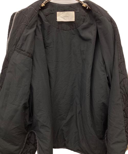 TODAYFUL（トゥデイフル）TODAYFUL (トゥデイフル) Jacquard Piping Blouson ブラック サイズ:38の古着・服飾アイテム