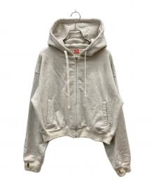 Sea Room lynn（シールームリン）の古着「Heavy Sweat Zipフーディー」｜グレー