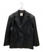 Sea Room lynn×AOI IHARAシールームリン×アオイイハラ）の古着「''COELIE ''オーバーショルダーテーラードジャケット」｜ブラック