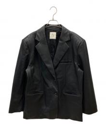 Sea Room lynn×COELIE（シールームリン×コエリー）の古着「オーバーショルダーテーラードジャケット」｜ブラック