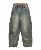 Sea Room lynnシールームリン）の古着「Roundishルーズ SRN03」｜ブルー