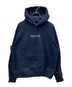 SUPREMEシュプリーム）の古着「25FW Classic Logo Shop Hooded Sweatshirt」｜ネイビー