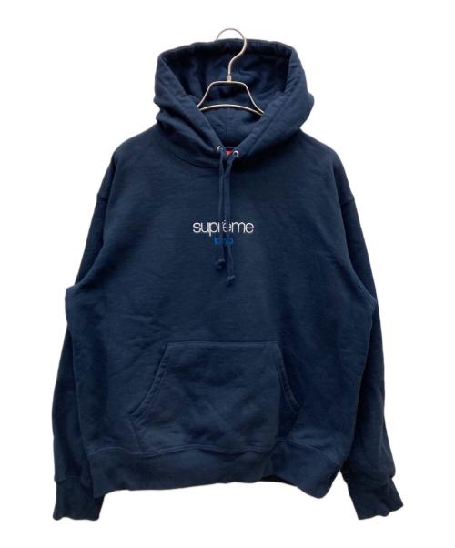 SUPREME（シュプリーム）SUPREME (シュプリーム) 25FW Classic Logo Shop Hooded Sweatshirt ネイビー サイズ:Sの古着・服飾アイテム