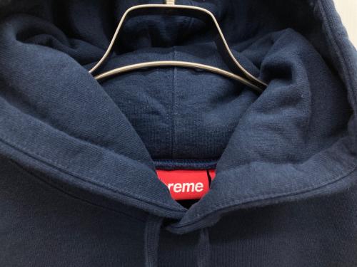 SUPREME（シュプリーム）SUPREME (シュプリーム) 25FW Classic Logo Shop Hooded Sweatshirt ネイビー サイズ:Sの古着・服飾アイテム