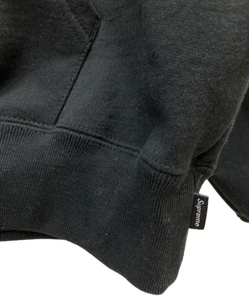 SUPREME（シュプリーム）SUPREME (シュプリーム) 25FW Satin Applique Hooded Sweatshirt ブラック サイズ:Sの古着・服飾アイテム