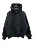 SUPREME（シュプリーム）の古着「25FW Satin Applique Hooded Sweatshirt」｜ブラック