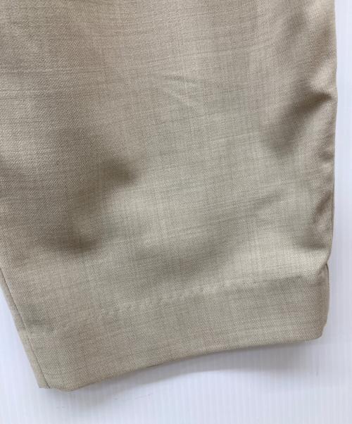 TODAYFUL（トゥデイフル）TODAYFUL (トゥデイフル) Highwaist Tuck Trousers ベージュ サイズ:38の古着・服飾アイテム